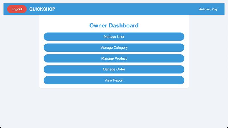 management dashboard